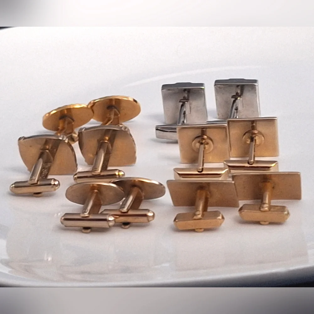 (6) VINTAGE Cuff Links
